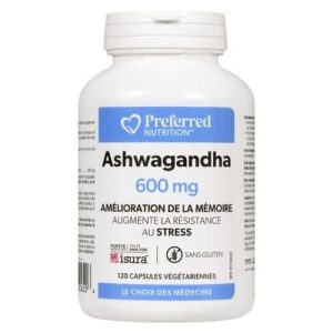 Ashwagandha 600mg 120 capsules