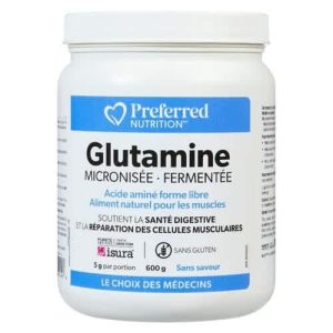 Glutamine fermentée micronisée 600g