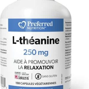 L-théanine 250mg 150 capsules